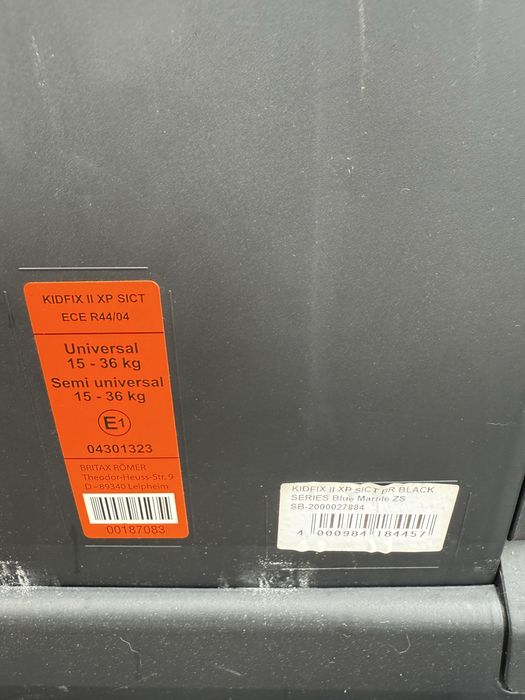 Britax romer kidfix II XP