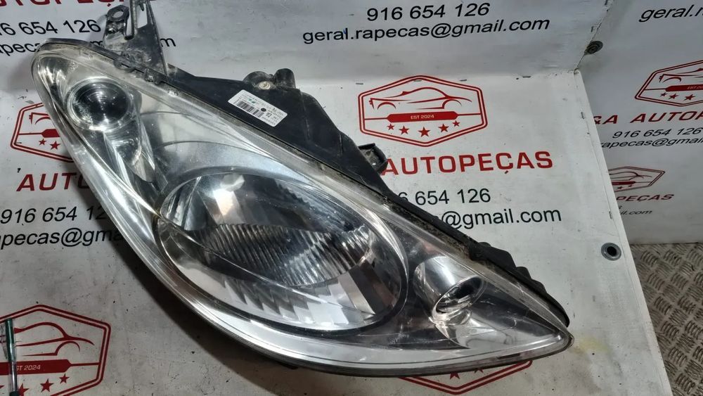Ótica Farol Frente Frontal Direita Peugeot 1007 2005 9644998080