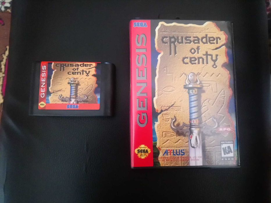 Crusader of Centy (sega mega drive) в коробке