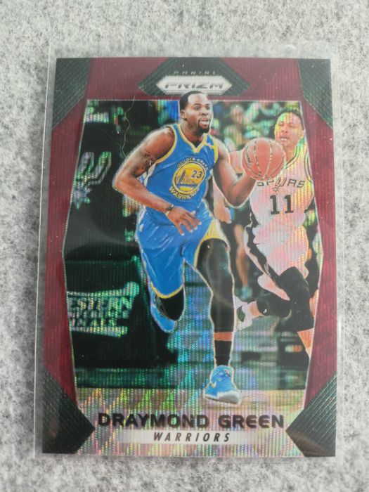 Karta NBA 2017-18 Prizm Ruby Wave Draymond Green Golden State Warriors