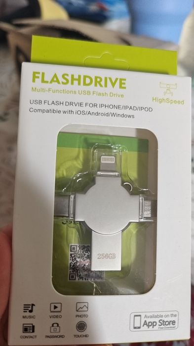 256GB Pendrive USB 4w1 NOWY