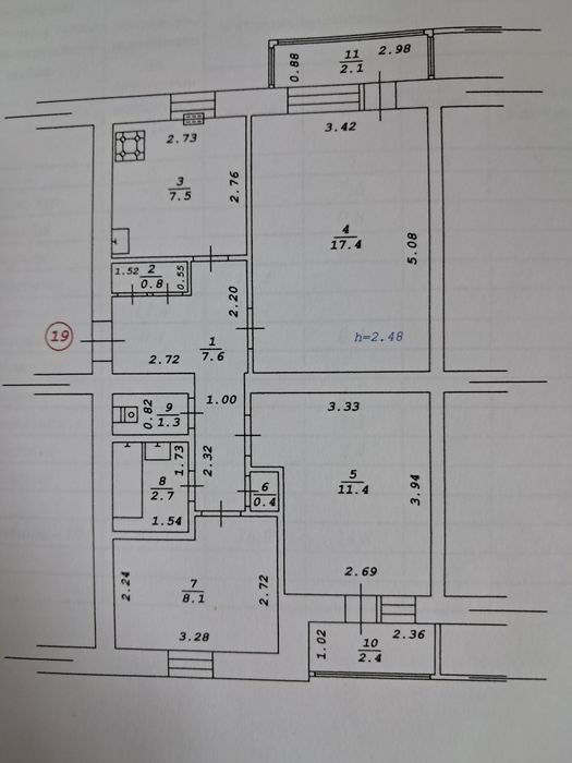 Продам   квартиру