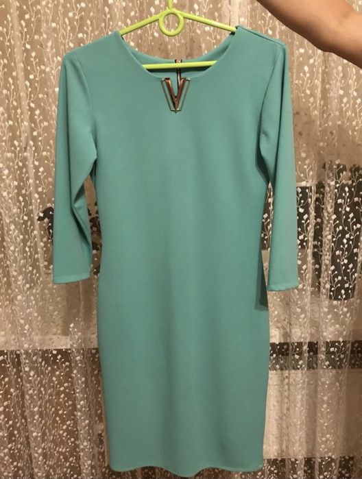 Плаття бірюзове