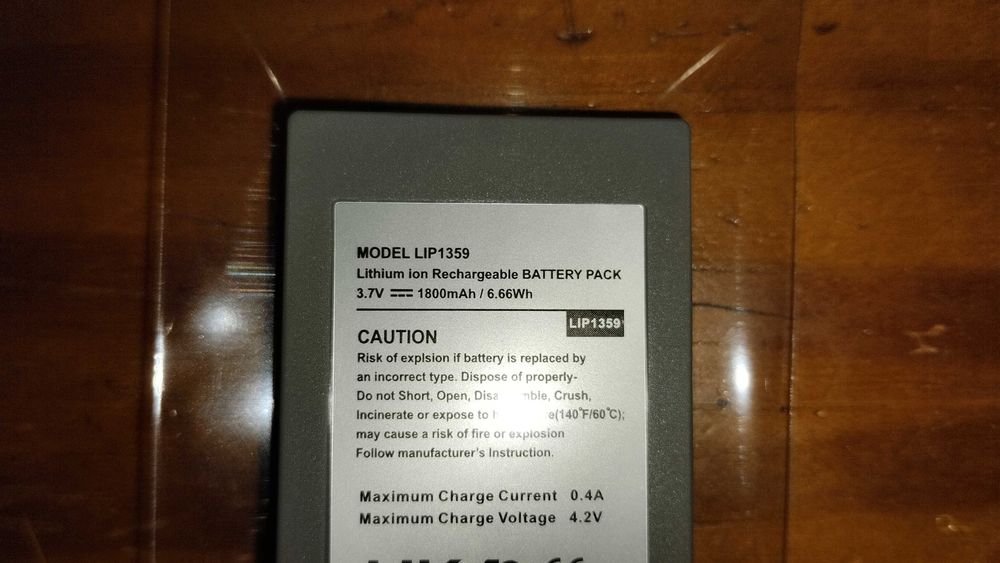 Bateria de Substituição Nova e Lacrada para Comandos PS3 da Sony