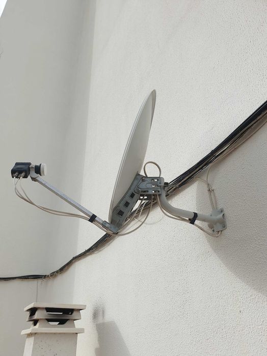 Antena parabólica NOS + suporte64584680404995121