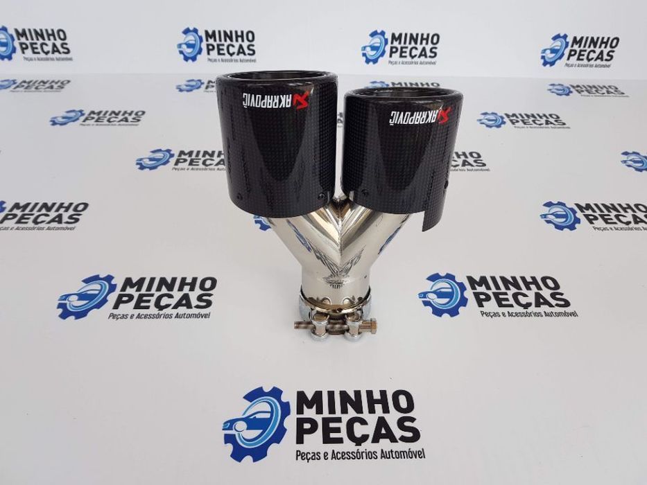 Ponteiras Dupla Look AKRAPOVIC