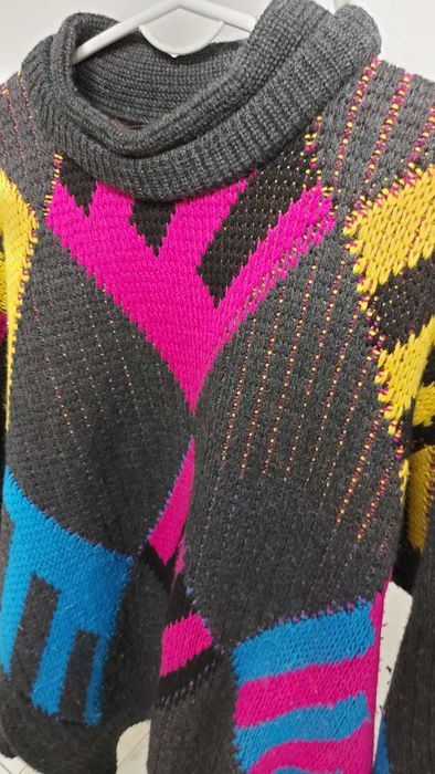 Sweter Wełniany vintage CUGGI Australia coogi, Made In Australia