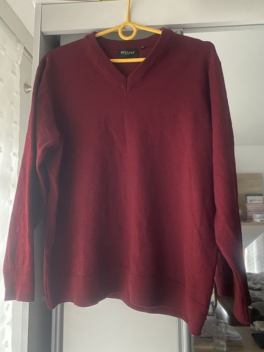 meski welniany sweter swiateczny elegancki