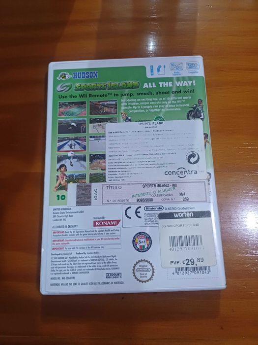 Jogo Sports Island Wii- 12€