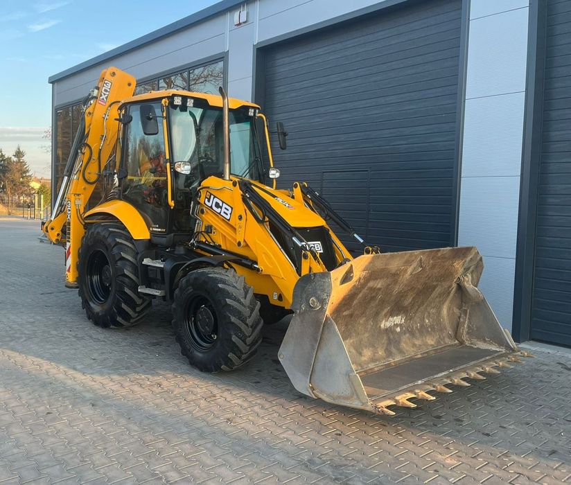 JCB 3CX SITEMASTER PRO Contracor 110kM  Joystick Klima Szybkozłącze Hydrauliczne Michelin TOP STAN Oryginał