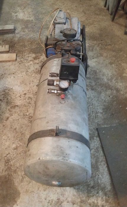 Компрессор воздушный самодельный