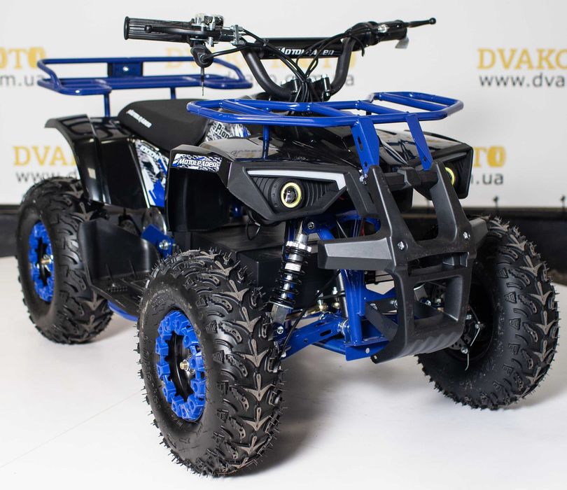 Детский квадроцикл Motoleader PIONER 1000W Синий. Гарантия, СЕРВИС !