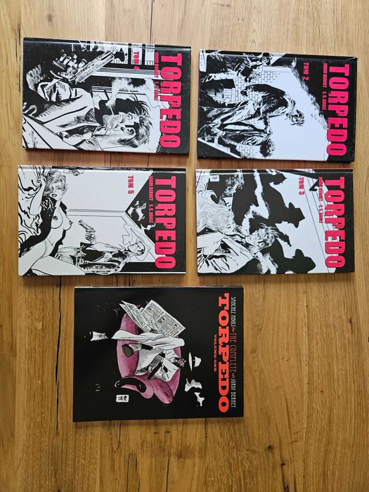 Torpedo tomy 2 - 5 PL Taurus Media  + Torpedo volume one EN wyd. IDW