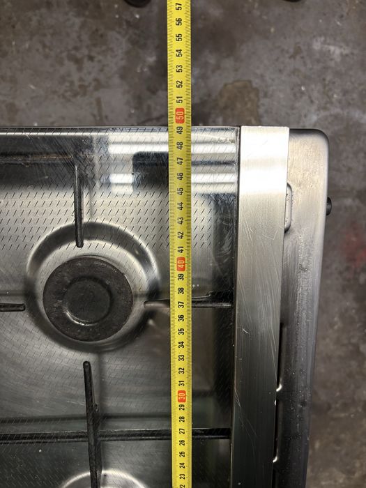 Kuchenka gazowo-elektryczna Indesit 50 cm – Inox + wąż z reduktorem
