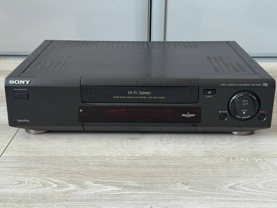 Magnetowid VHS Sony SLV-E705 Hi-Fi TRILOGIC Unikat