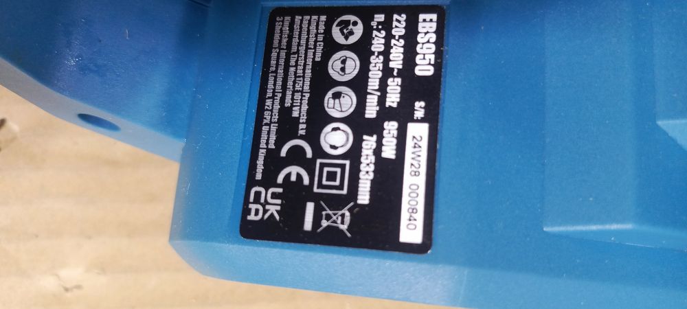 Szlifierka taśmowa erbauer