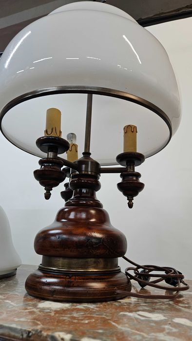 Stary ładny komplet lampy aukcja 6 szt .