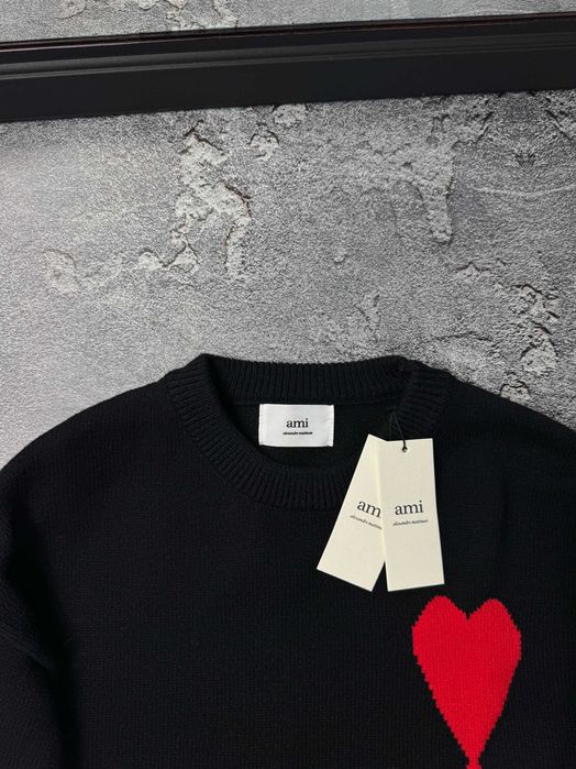 Базовий светр AMI Paris стильна кофта Ами Париж свитер светер АМІ