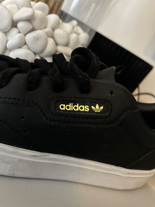 Adidasy sneakersy czarne Adidas 36 oryginalne