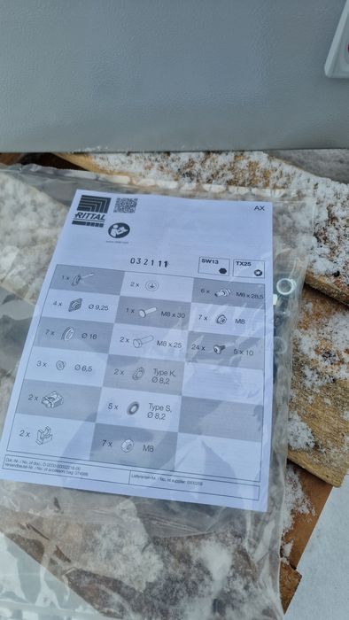 Szafa  sterownicza Rittal AX