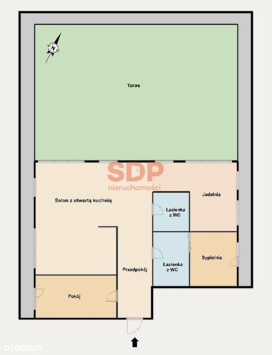 Apartament z tarasem 220 m2|Angel Wings|Walońska