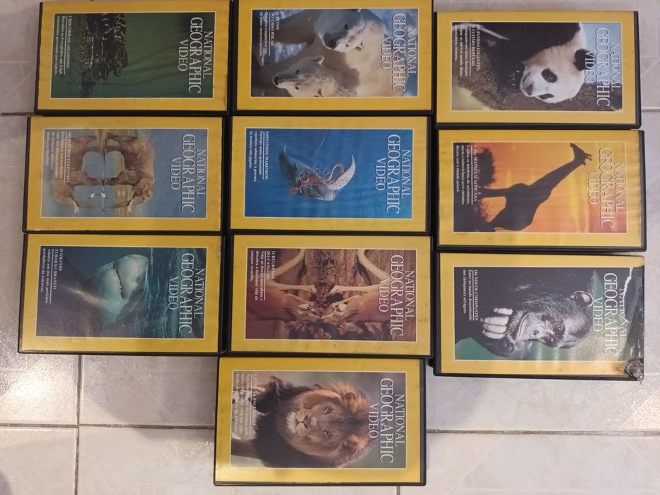 VHS vida selvagem National Geographic