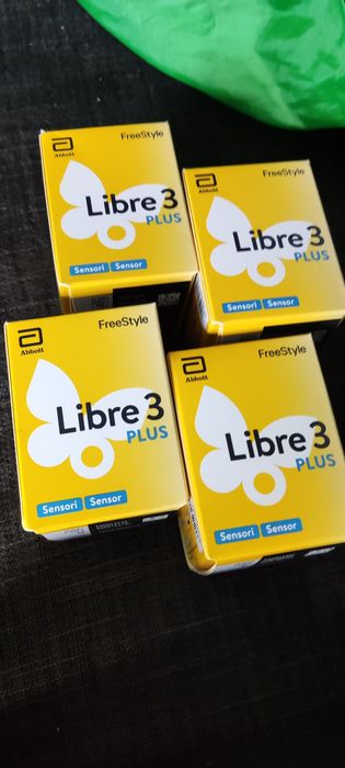 4x (cztery sztuki) Sensor ów Freestyle Libre 3 Plus