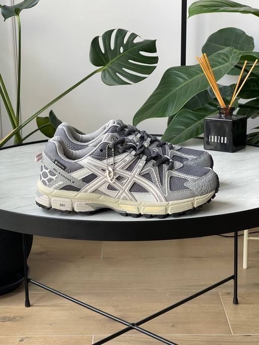 Кросівки Кроссовки Asics Gel-Kahana 8 Gore-Tex Silver Dark Grey Кросовки демісезон