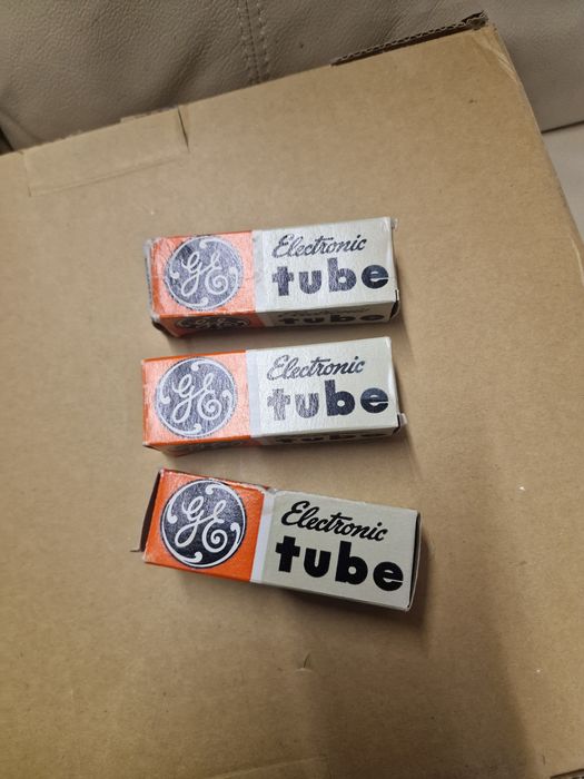 Valvulas general eletric 6sn7gtb