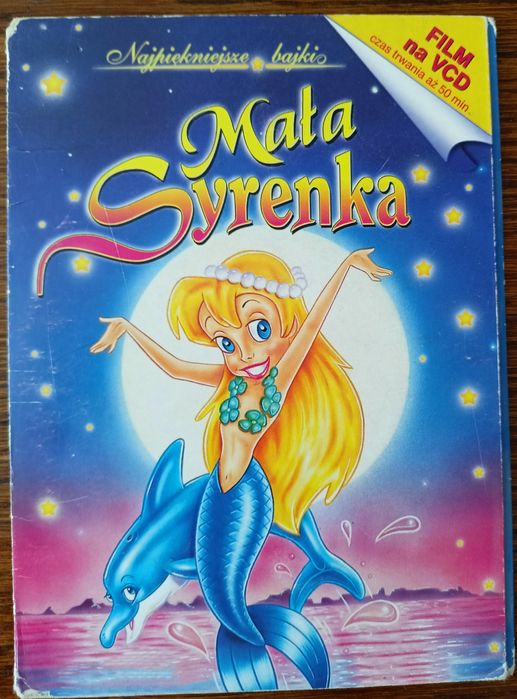 Mala syrenka. Najpiękniejsze bajki. Film na VCD.