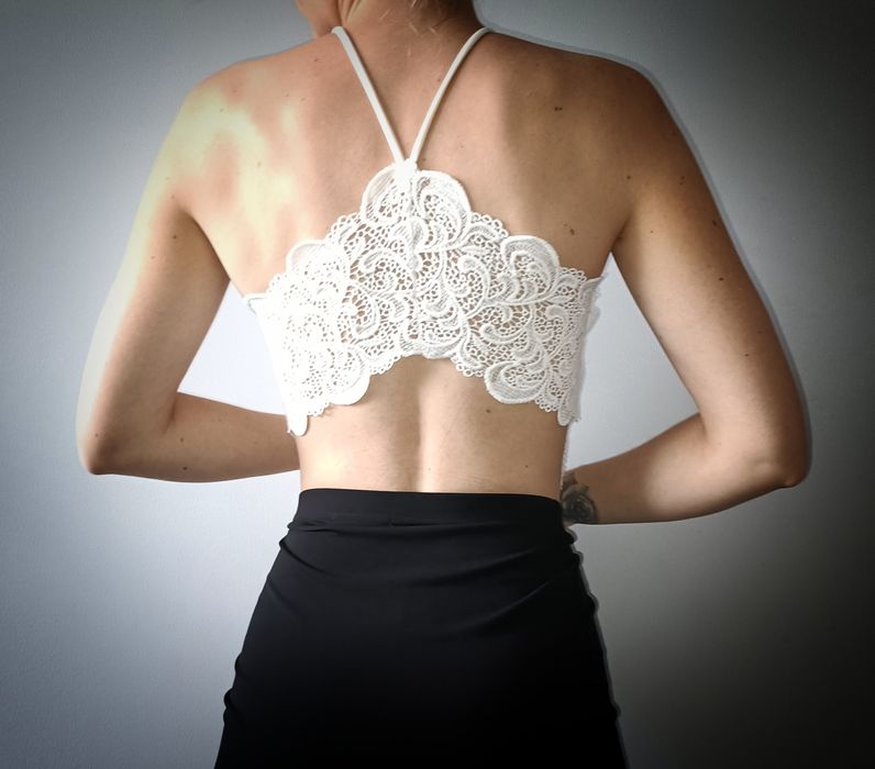 Przepiękne body Missguided koronka S