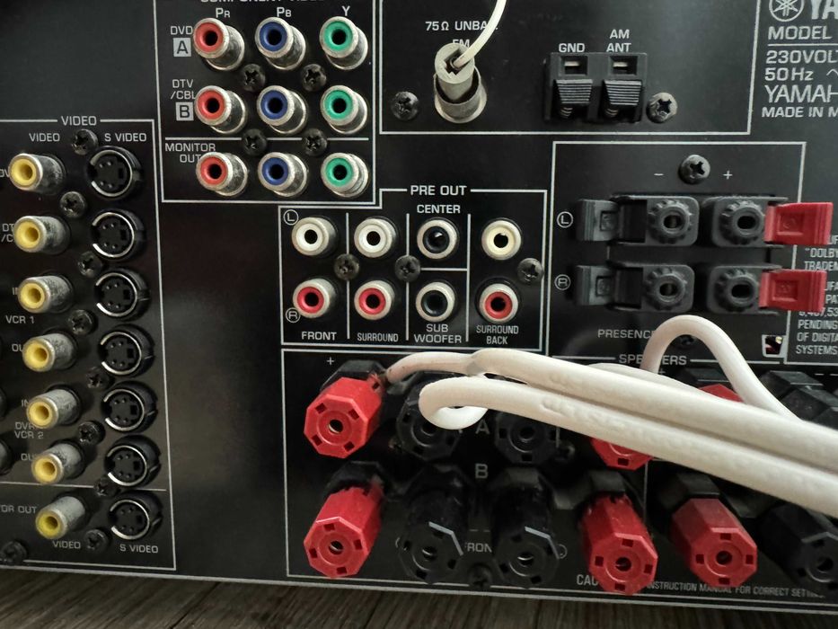 Amplificador AV Yamaha RX-V650 RDS