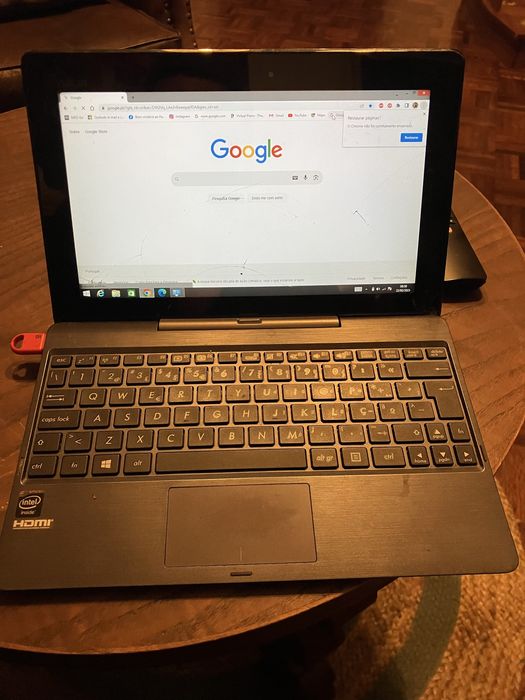 Tablet Pc Asus  com teclado amovível