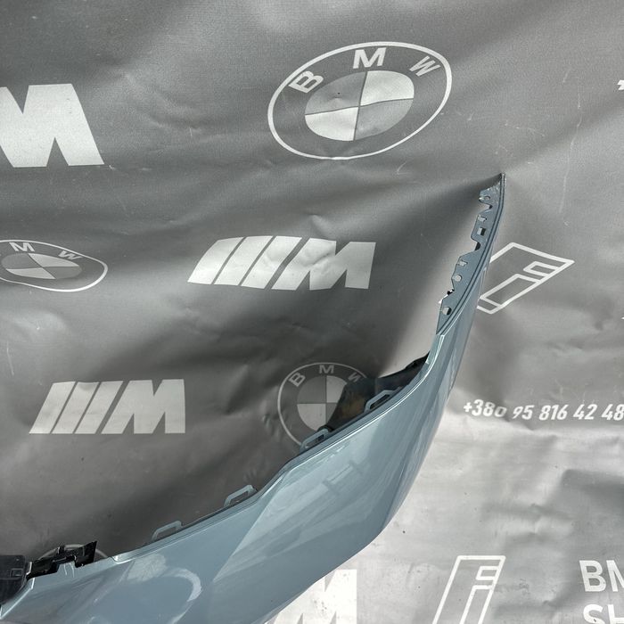 Бампер м передній BMW G60 G61 G90 G91 передний М пакет бмв г60 г90 г61 г91 bmw g60 g90 g61 g91 комплектний в колір жалюзи ноздри моторчик