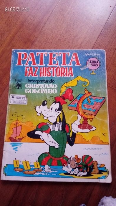 Livros Disney - Pato Donald - Pateta - Zé Carioca