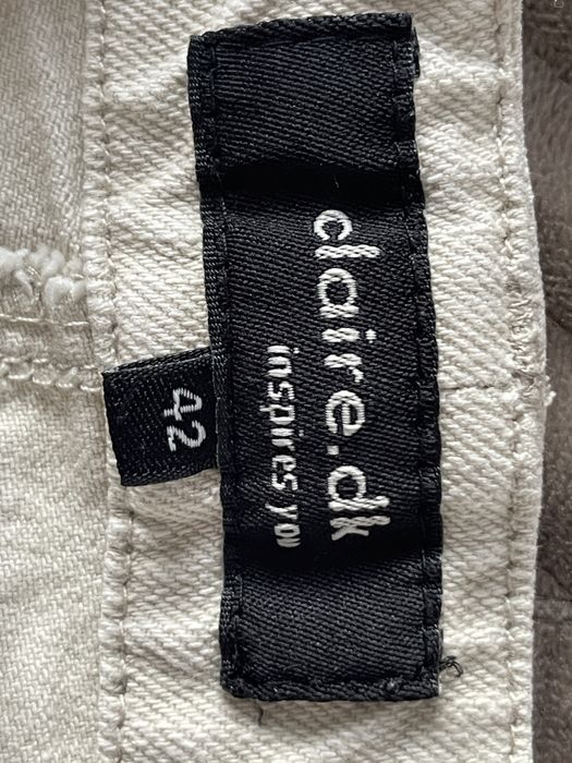 Szorty spodenki kremowe pas 86-88 cm claire.dk bermudy