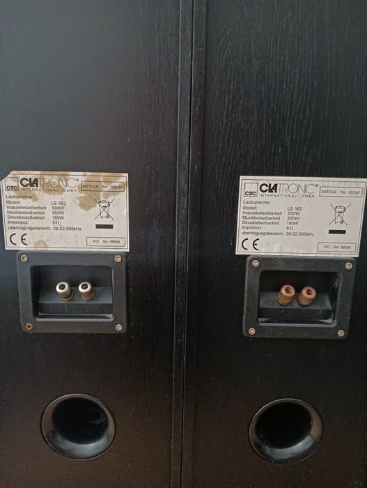 Colunas audio dj