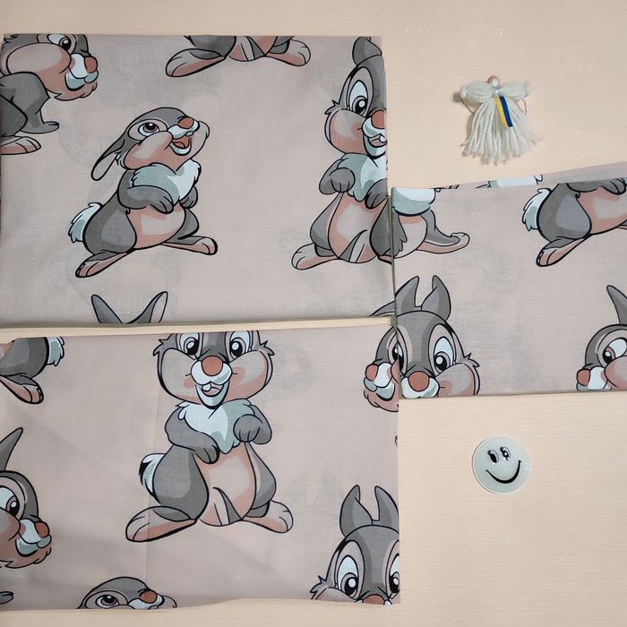 Детское постельное белье 3в1- простынь , пододеяльник ,наволочка