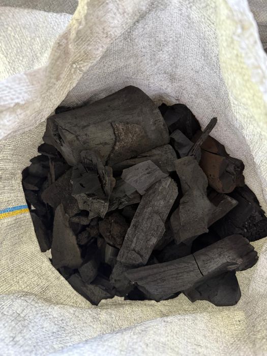 Древесный уголь береза дуб