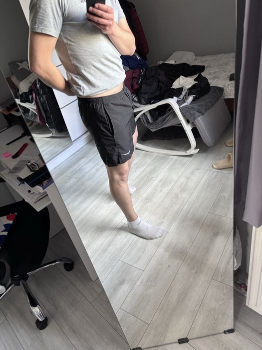 Spodenki Nike Flex Running 2w1 z majtkami Dri-Fit jak nowe
