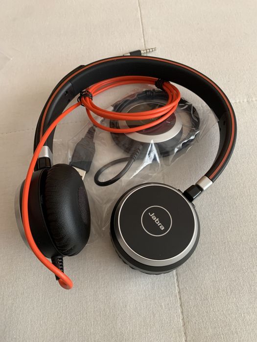 Phones/ auscultadores Jabra Evolve 40 novos