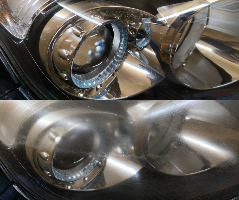 Regeneracja kloszy lamp samochodowych, ceramika, PPF, lakierowanie