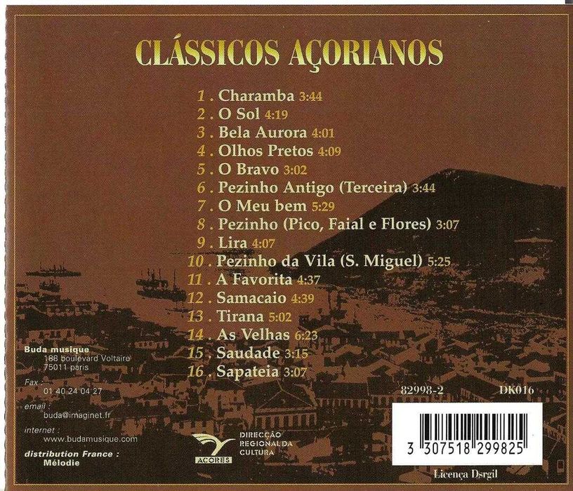 Carlos Alberto Moniz - Clássicos Açorianos