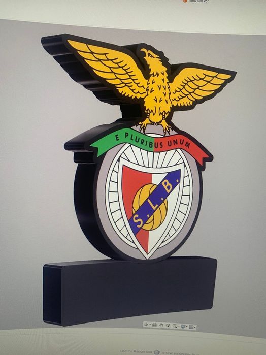 Luminária Clube c/nome