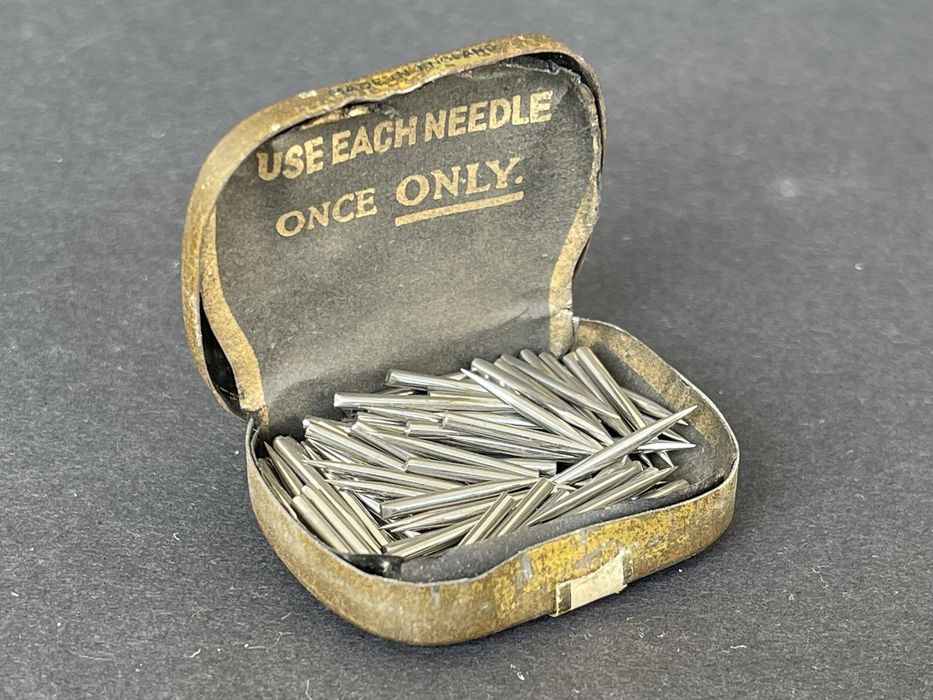 Oryginalne stare igly do gramofonu 100szt Columbia