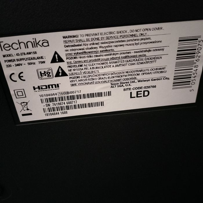 Telewizor TECHNIKA 43 cale