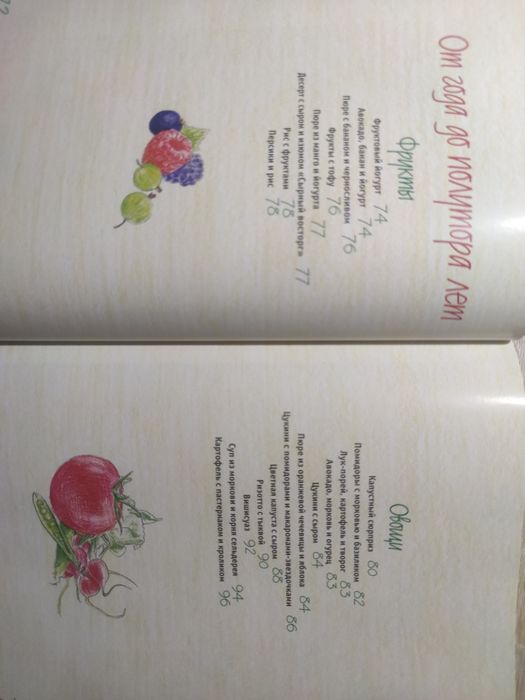 Книга про детское питание, рецепты для детей от рождения и старше