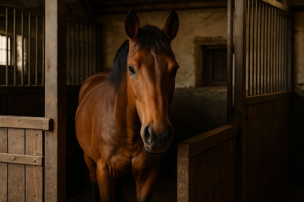 Naturalna ściółka torfowa dla koni; stajnie dla koni