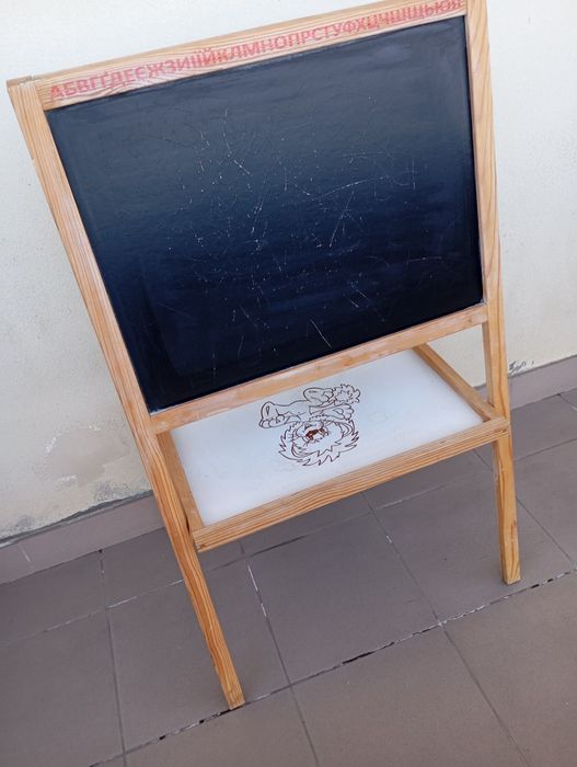 Мольберт доска для рисования двухсторонний