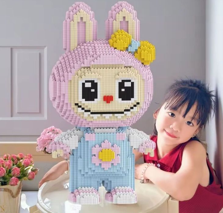 Лабубу 3D конструктор